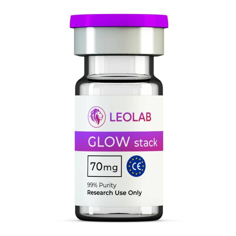 Glow Stack 70mg (TB500 10mg + BPC-157 10mg + GHK-CU 50mg)